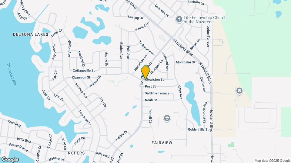 3181 Clewiston St Map and Location Details