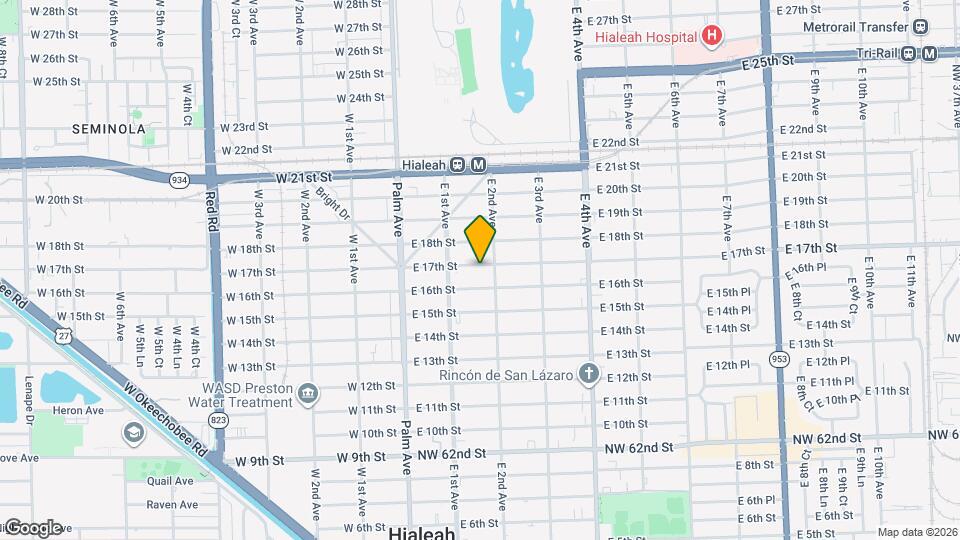 166 E 17th St Map and Location Details