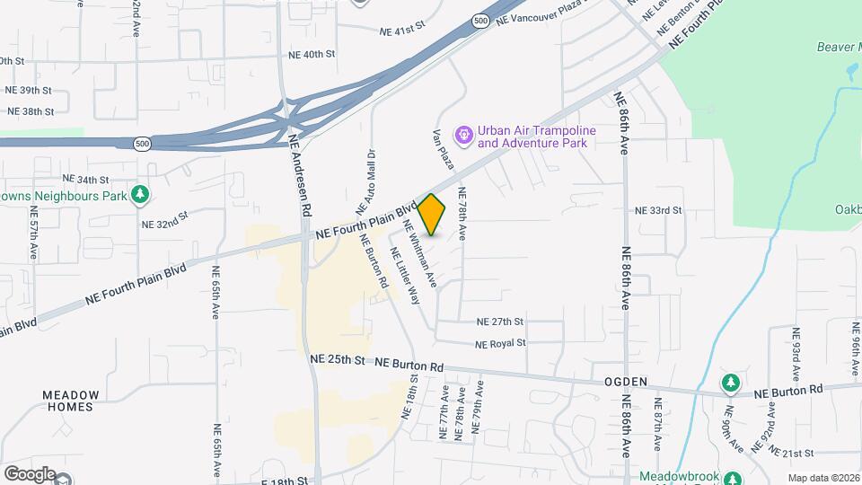 3107 NE Whitman Ave Map and Location Details