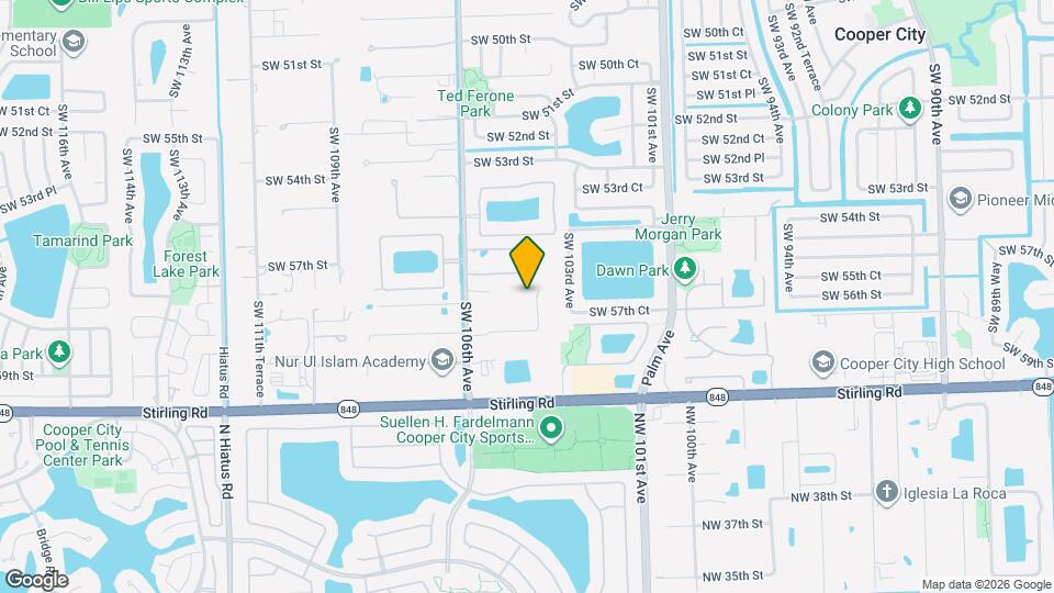 5735 SW 104th Ter Mapa y Detalles de la Ubicación