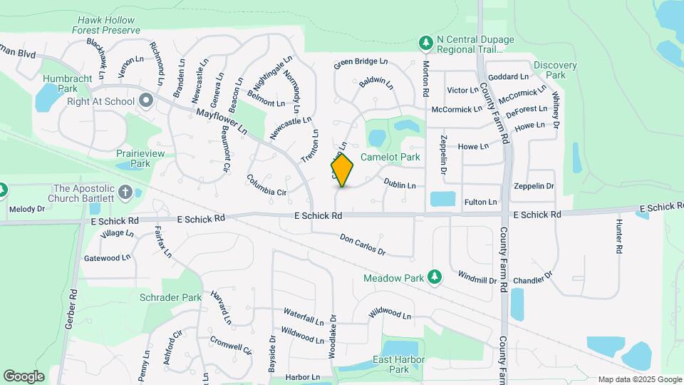 4427 Edinburg Ln Map and Location Details