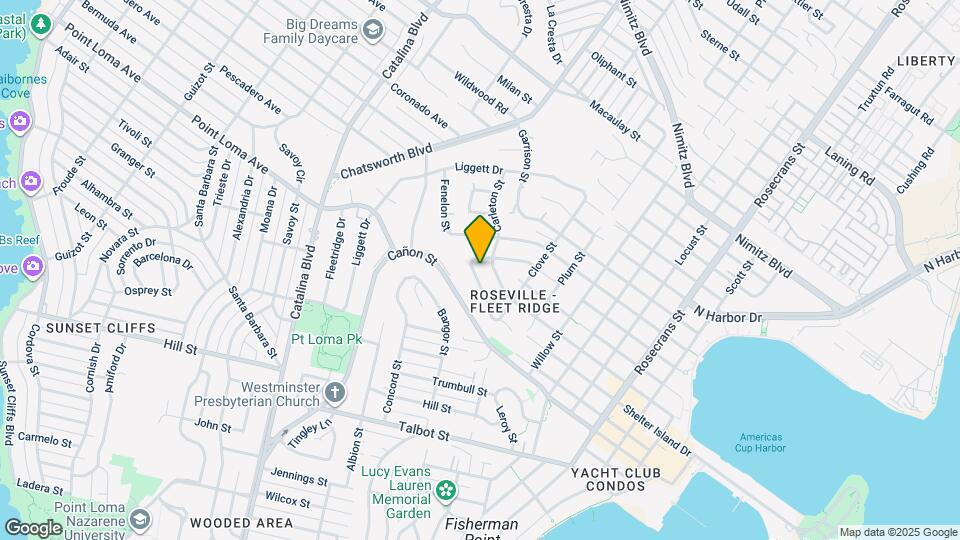3570 Addison St Map and Location Details