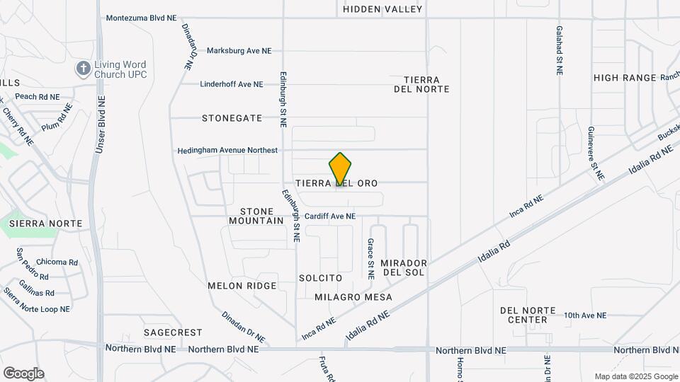 2729 Camino Plata Loop NE Mapa y Detalles de la Ubicación