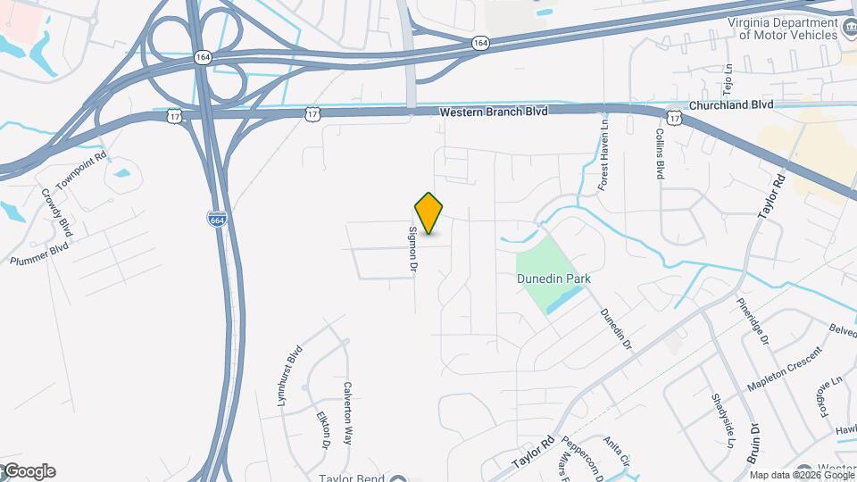 3413 Newport Dr Map and Location Details