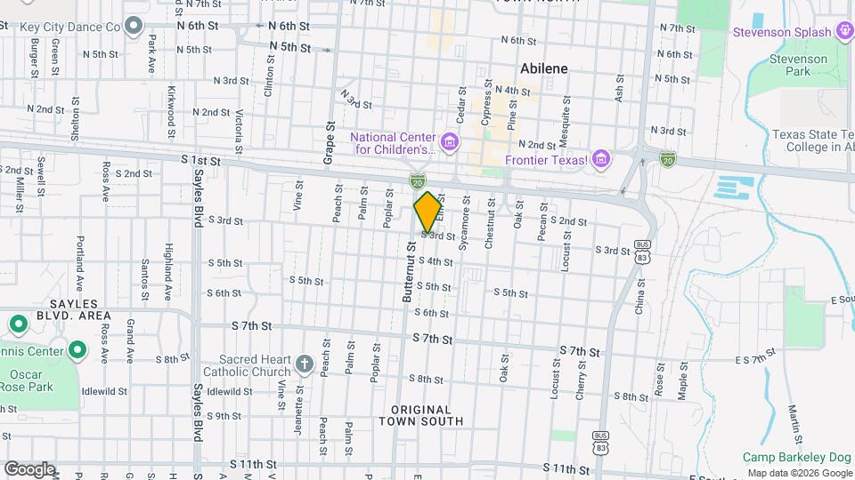 1217 S 3rd St Map and Location Details