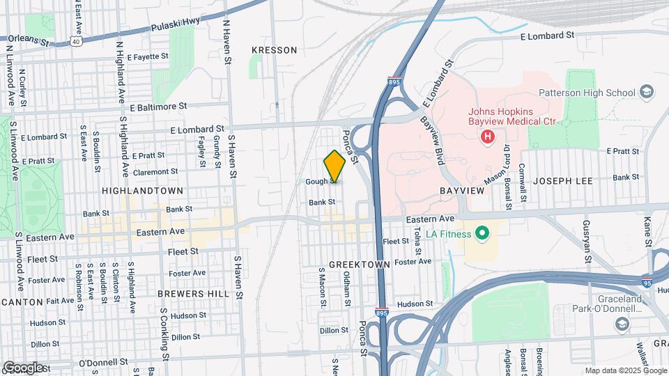 315 S Newkirk St Map and Location Details