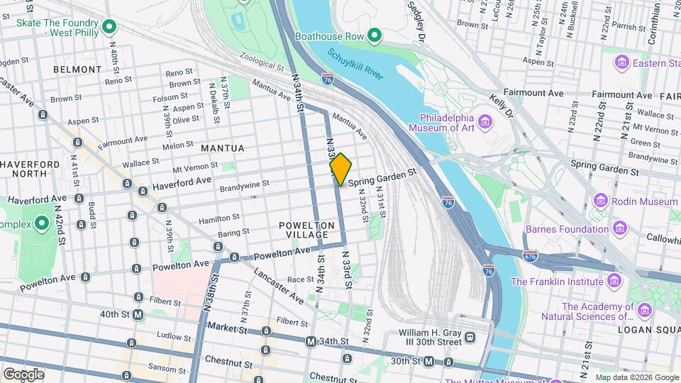 429 N 33rd St, Unit Apt. A Map and Location Details