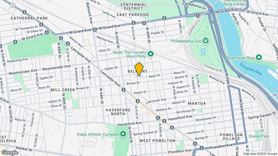 813 N 41st St Map and Location Details