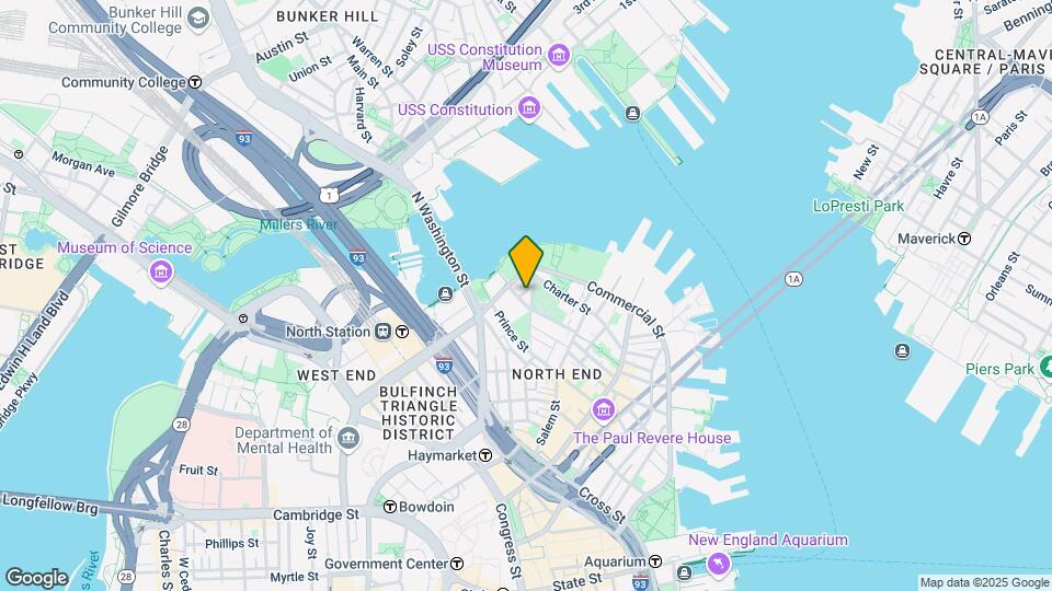 3 N Hudson St Map and Location Details