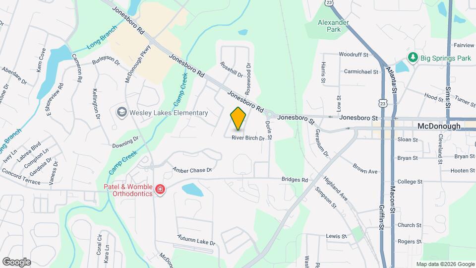 216 River Birch Dr Map and Location Details