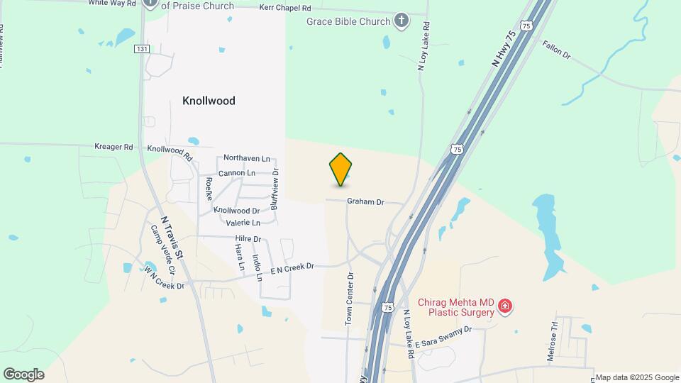 Birchway Sherman Mapa y Detalles de la Ubicación