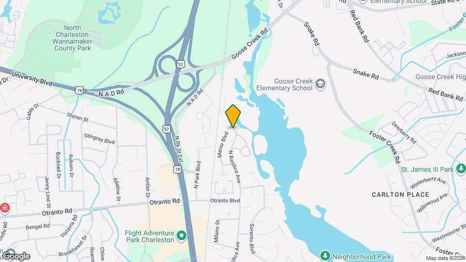 39 N Basilica Ave Map and Location Details