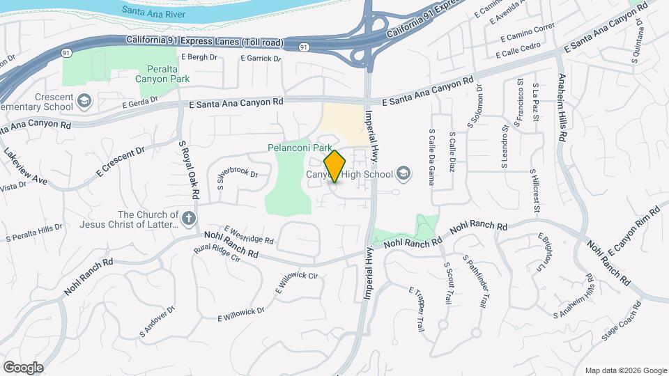 257 Vista Del Monte Map and Location Details