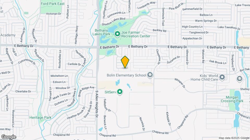 1234 Shenandoah Dr Map and Location Details