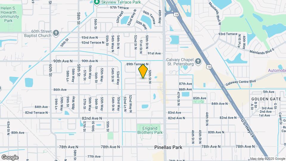 5091 87th Ave Map and Location Details