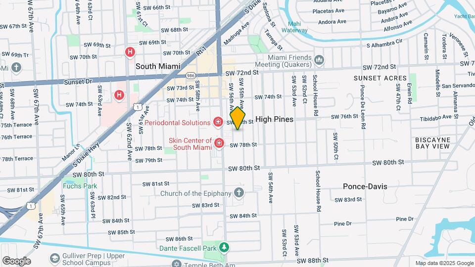 5531 SW 78th St Map and Location Details