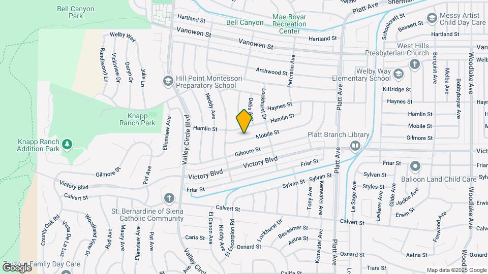 24101 Mobile St Map and Location Details