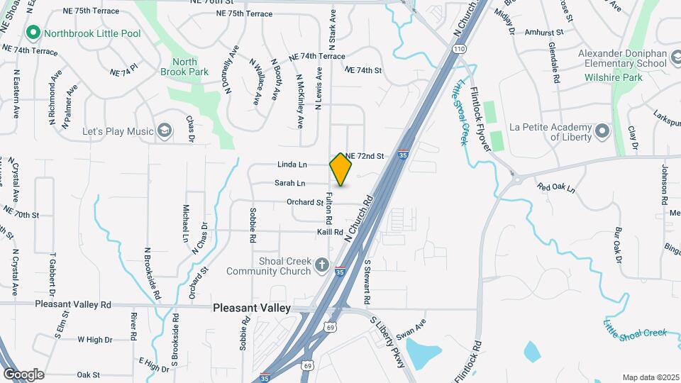 7103 Fulton Rd Map and Location Details