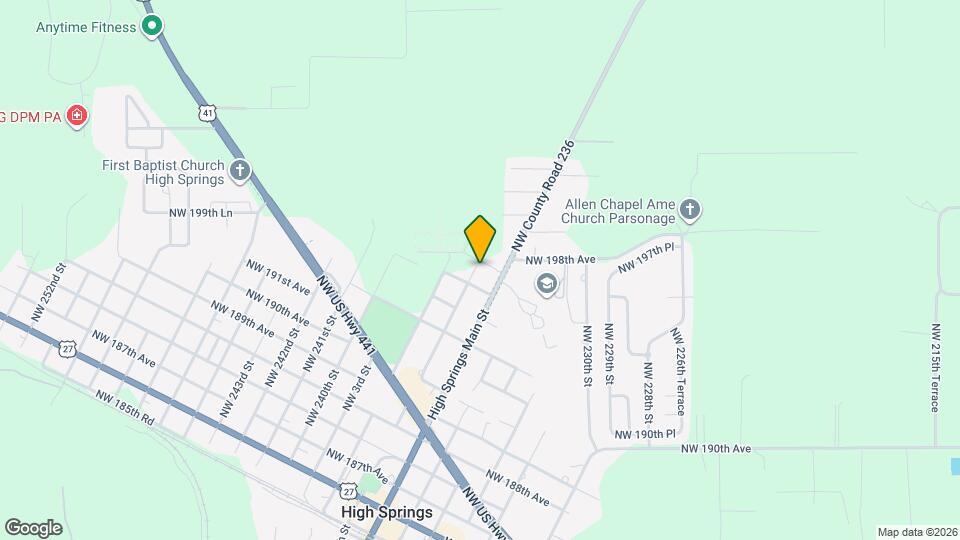 19491 NW 237th St Map and Location Details