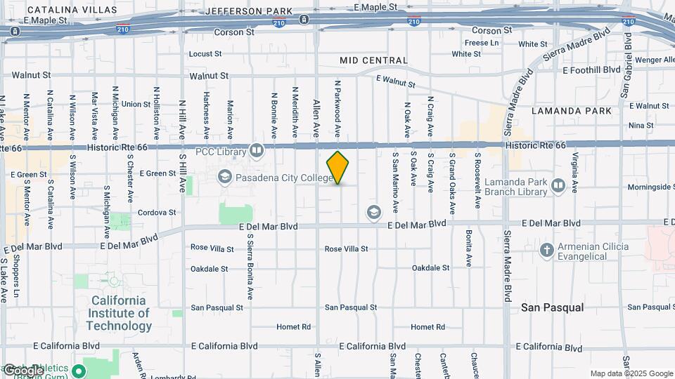 1858 Keystone St Map and Location Details
