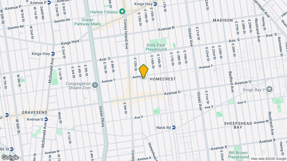 2015 Homecrest Ave Map and Location Details