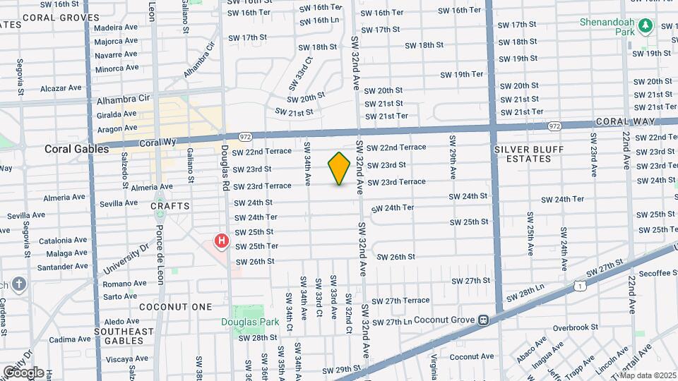 3262 SW 23rd Terrace Map and Location Details