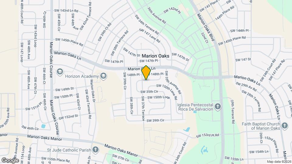 14883 SW 35th Cir Map and Location Details