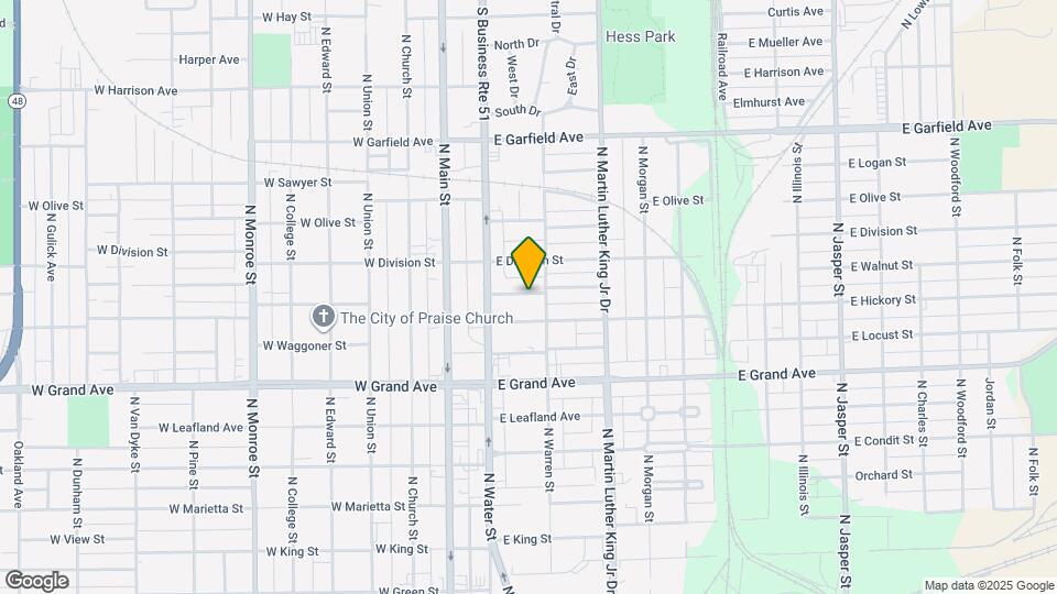 327 E Stuart Ave Map and Location Details