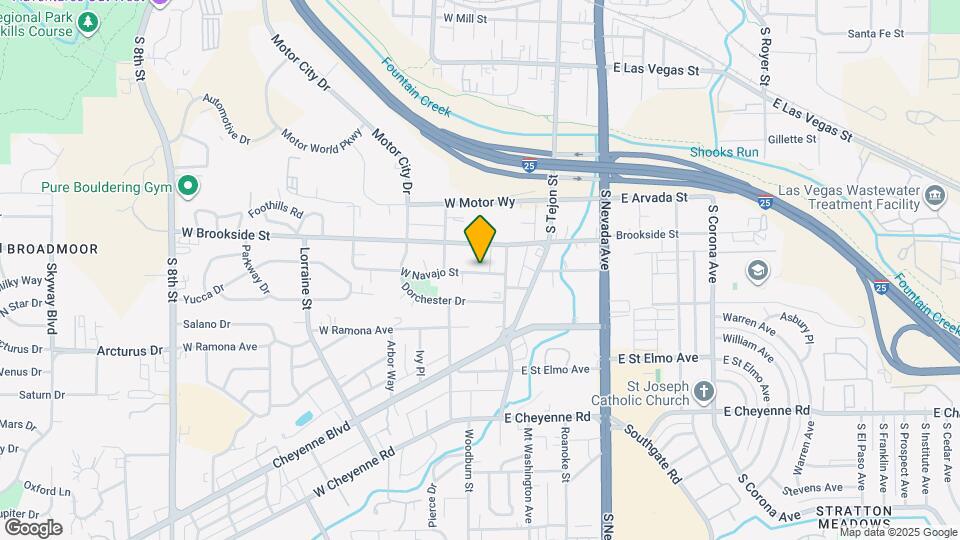 30 W Navajo St Map and Location Details