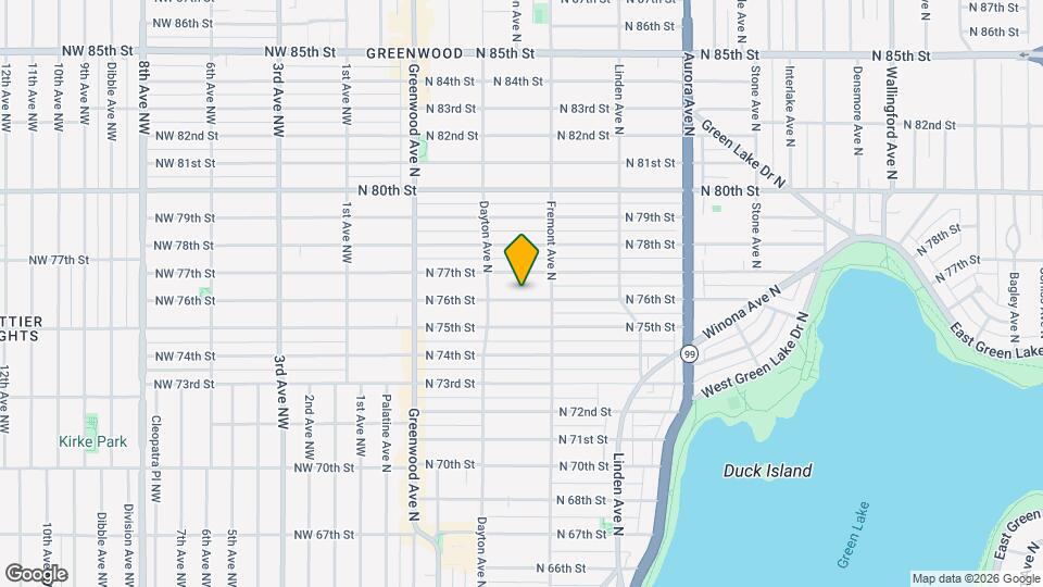 528 N 76th St Map and Location Details