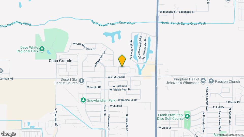 597 W Casa Mirage Dr Map and Location Details