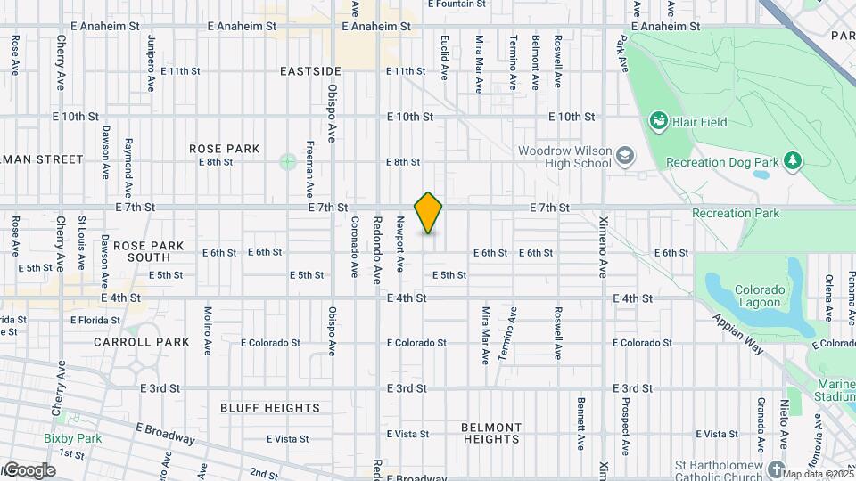 618 Loma Ave, Unit 620 Loma Ave Map and Location Details