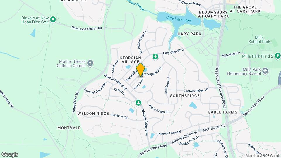 5606 Cary Glen Blvd Mapa y Detalles de la Ubicación