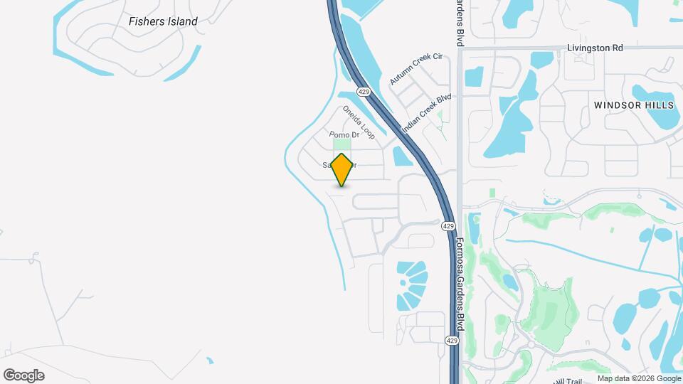 2413 Silver Palm Dr Mapa y Detalles de la Ubicación