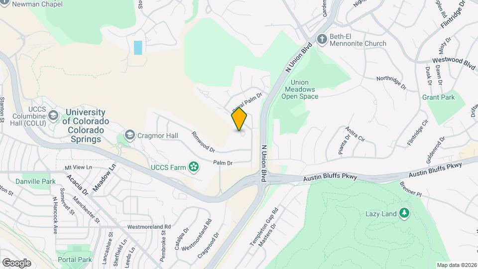 2058 Palm Dr Map and Location Details