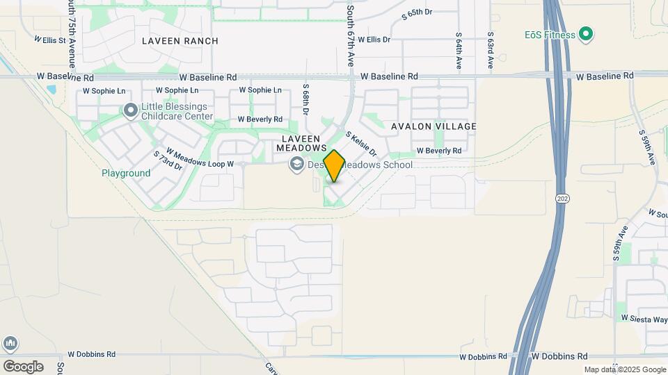 6837 W Gary Way Map and Location Details