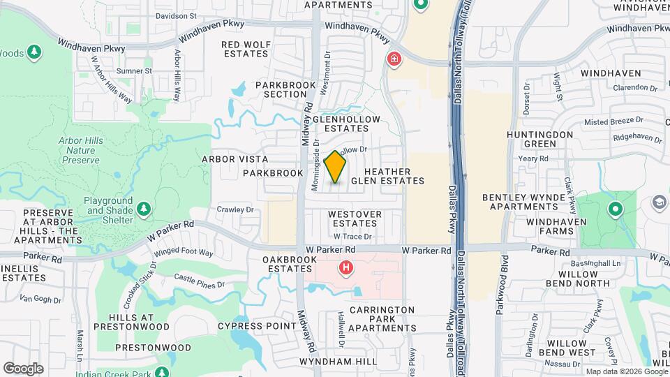 3600 Crownhill Dr Map and Location Details