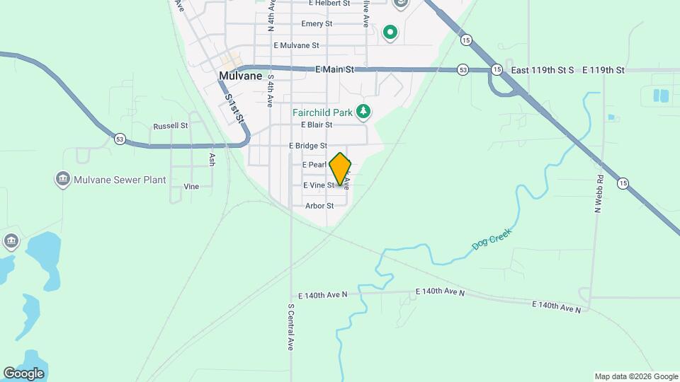 515 E Vine St Map and Location Details