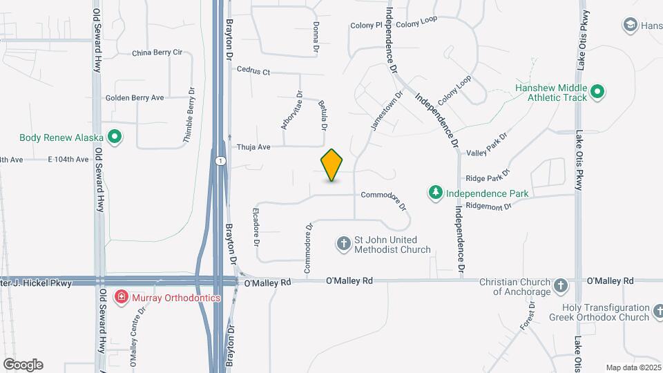 1791 Elcadore Dr Map and Location Details