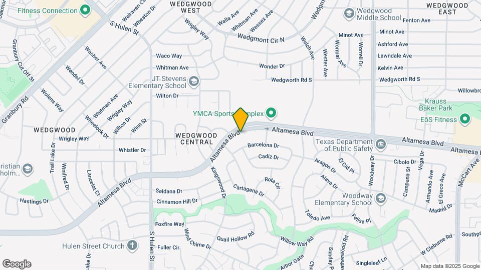 4351 Altamesa Blvd Map and Location Details
