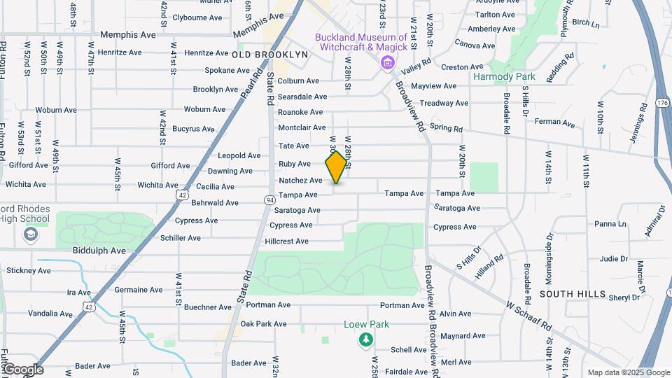 2918 Tampa Ave Map and Location Details