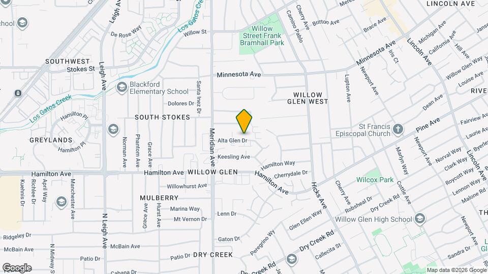 1551 Alta Glen Dr Map and Location Details