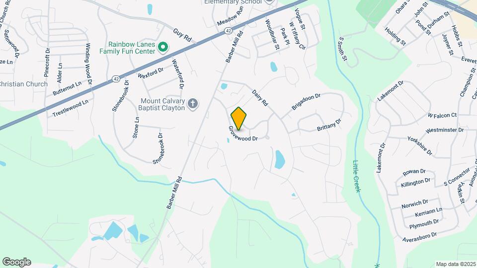 1224 Grovewood Dr Map and Location Details