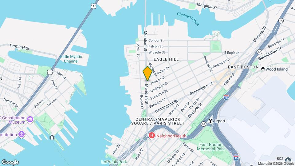 335 Meridian St Map and Location Details