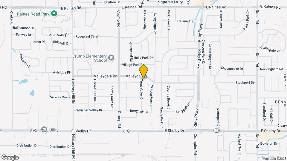 4476 Trout Valley Dr Mapa y Detalles de la Ubicación