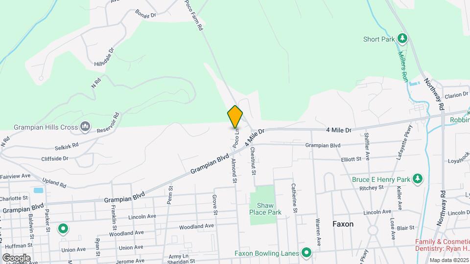 1833 Poco Ln Map and Location Details