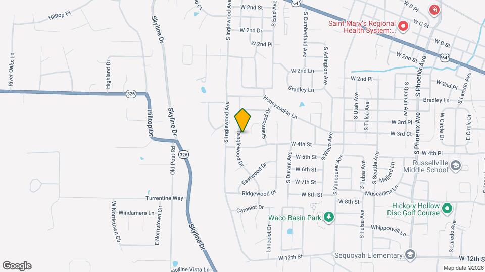 319 Tanglewood Dr Map and Location Details