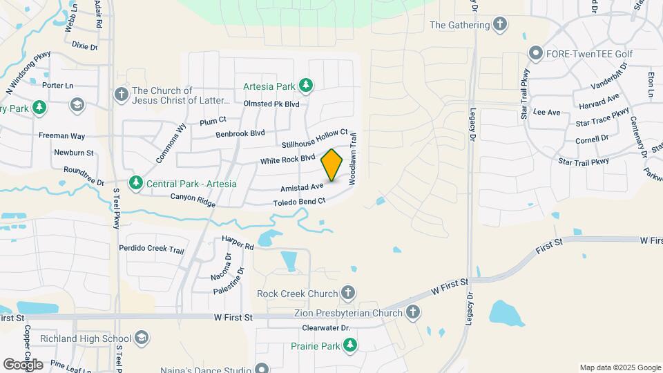 16600 Amistad Ave Map and Location Details