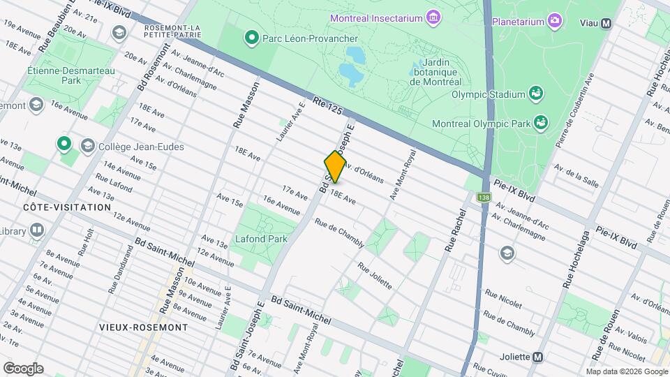 4725 18E Av Map and Location Details