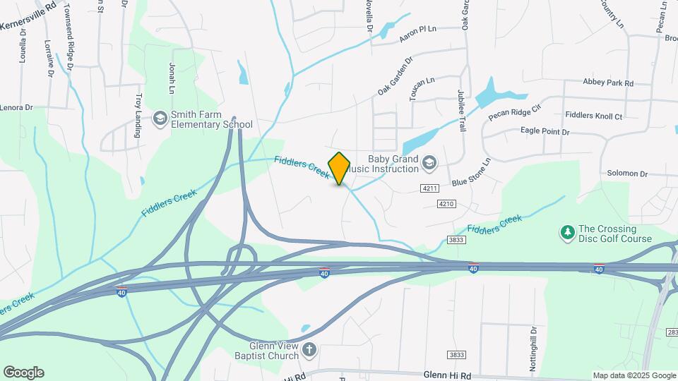 424 Meredith Way Map and Location Details